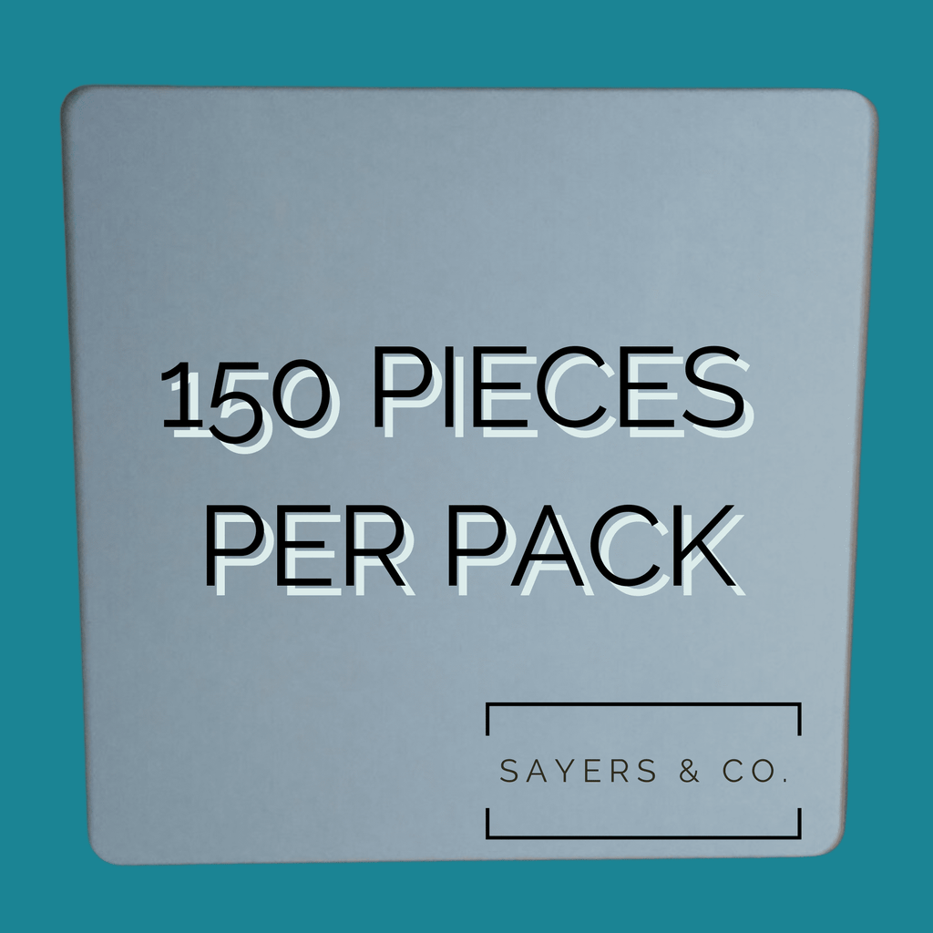 120 Bulk Pack- 11.75” Round Circle Sublimation Sign Blanks | Sayers & Co.