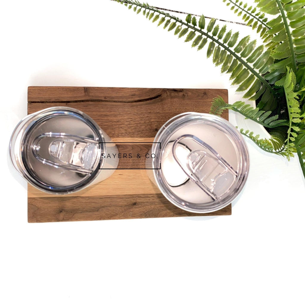 (Pack of 20) 20oz or 30oz Skinny Straight White Sublimation Tumbler | Sayers & Co.