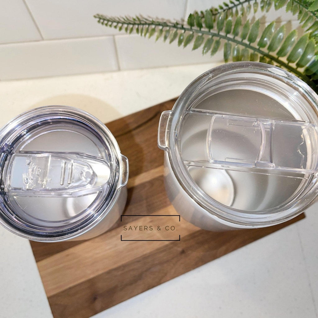 (Pack of 20) 20oz or 30oz Sublimation White Car Tumbler | Sayers & Co.