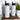 (Pack of 2) 32oz or 18oz White Sublimation Sport Bottle Tumbler