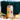 16oz Balls Deep Glass Cup with Bamboo Lid & Straw #100263