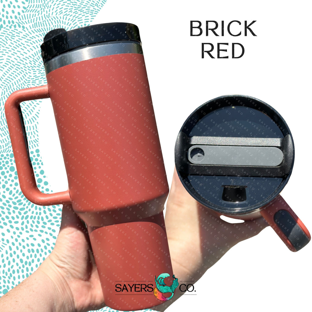 You Can Sit With ME *Sasha Piton* 2.0 VERSION- 40 oz Double Walled Screw Top Matte Tumbler | Sayers & Co.