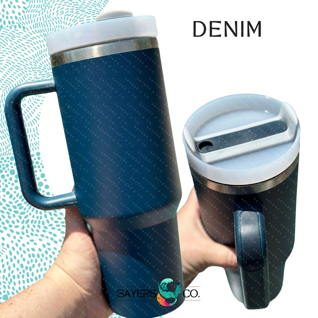 You Can Sit With ME *Sasha Piton* 2.0 VERSION- 40 oz Double Walled Screw Top Matte Tumbler | Sayers & Co.