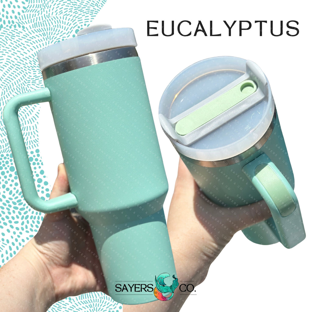 You Can Sit With ME *Sasha Piton* 2.0 VERSION- 40 oz Double Walled Screw Top Matte Tumbler | Sayers & Co.