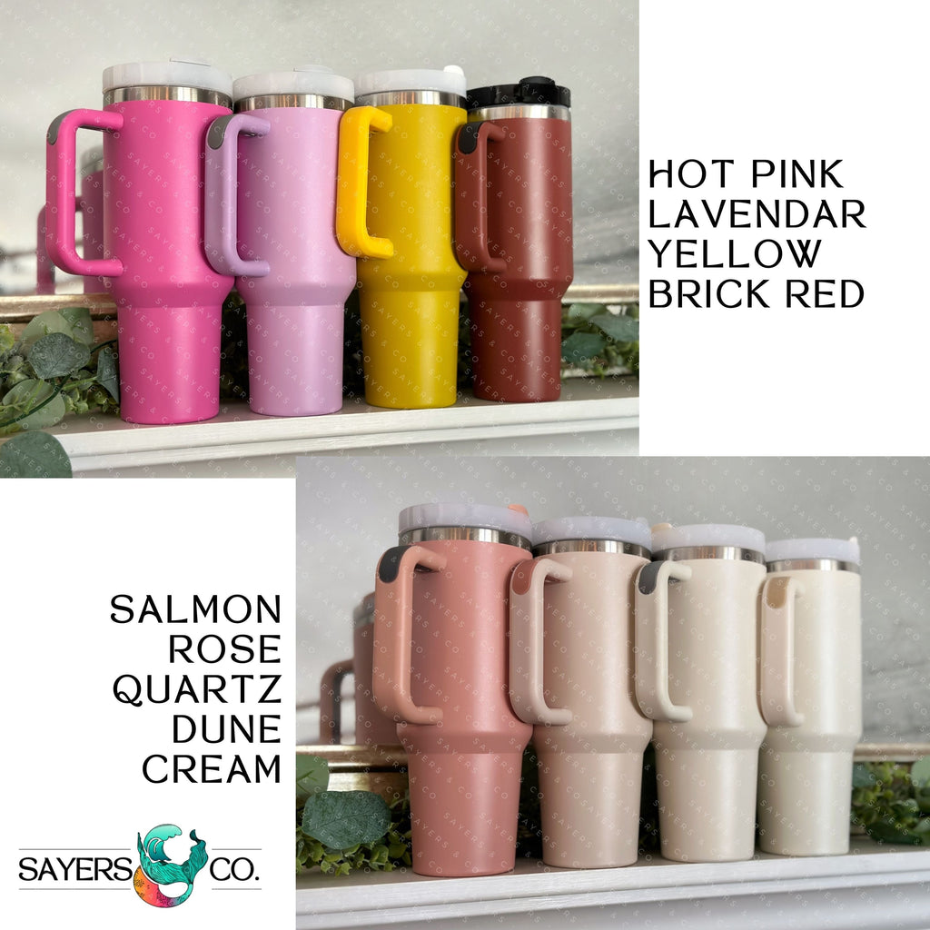 You Can Sit With ME *Sasha Piton* 2.0 VERSION- 40 oz Double Walled Screw Top Matte Tumbler | Sayers & Co.