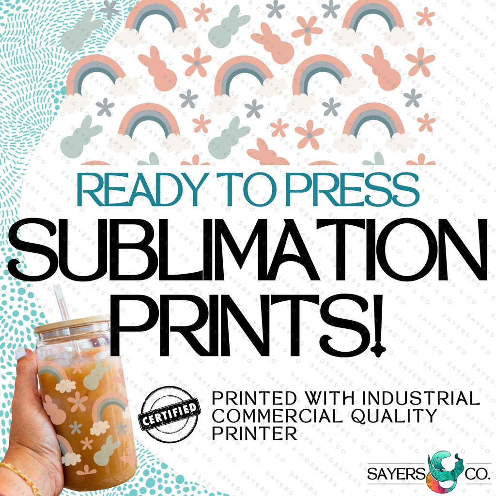 Copy of PRINTED Sublimation Transfer: Milk Milk Sugar Certified Printer- Lucky Sharms 16oz St. Patrick's Day Sublimation Print | Sayers & Co.