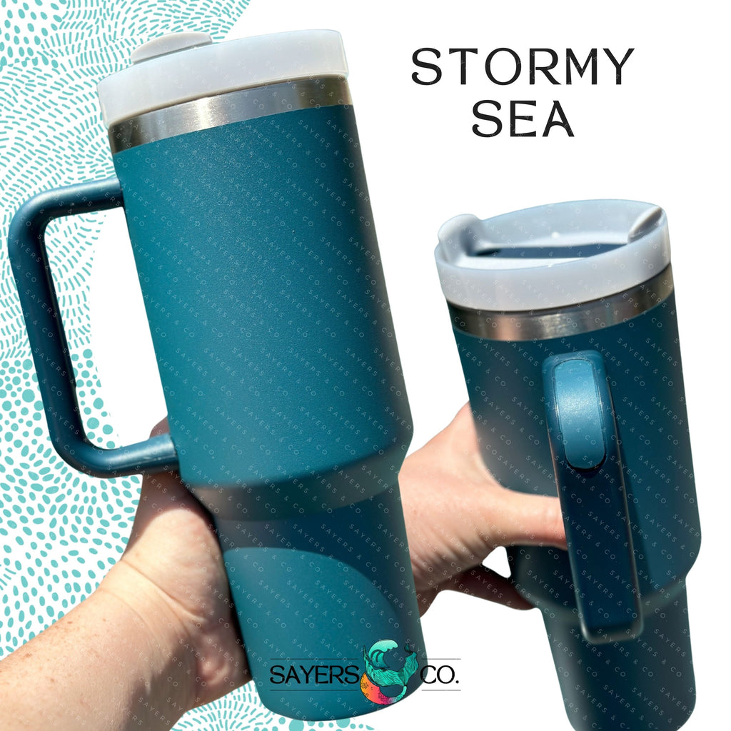 You Can Sit With ME *Sasha Piton* 2.0 VERSION- 40 oz Double Walled Screw Top Matte Tumbler | Sayers & Co.