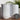 12oz Straight Edge White Glitter Wine Tumbler