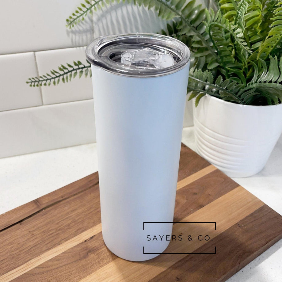https://www.sayersandco.com/cdn/shop/products/20oz-MATTE-White-Top-STRAIGHT-SUBLIMATION-Blank-Stainless-Steel-Tumbler_460x@2x.jpg?v=1691280473