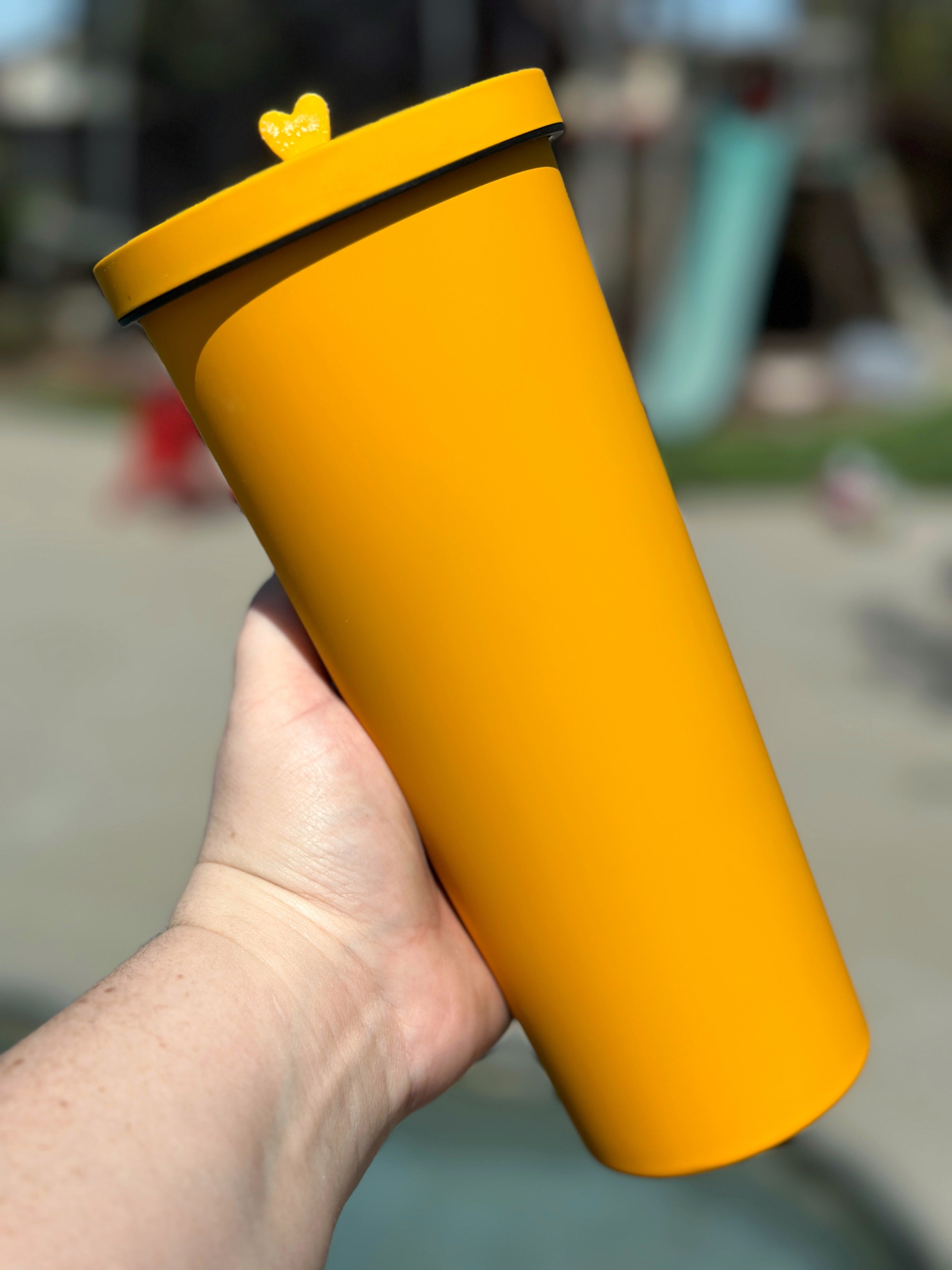 Corkcicle Yellow Tumblers