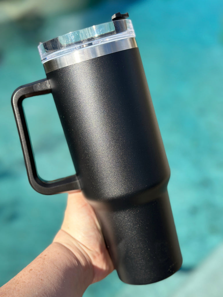 40 oz Double Walled Screw Top Matte Tumbler - Sayers & Co.