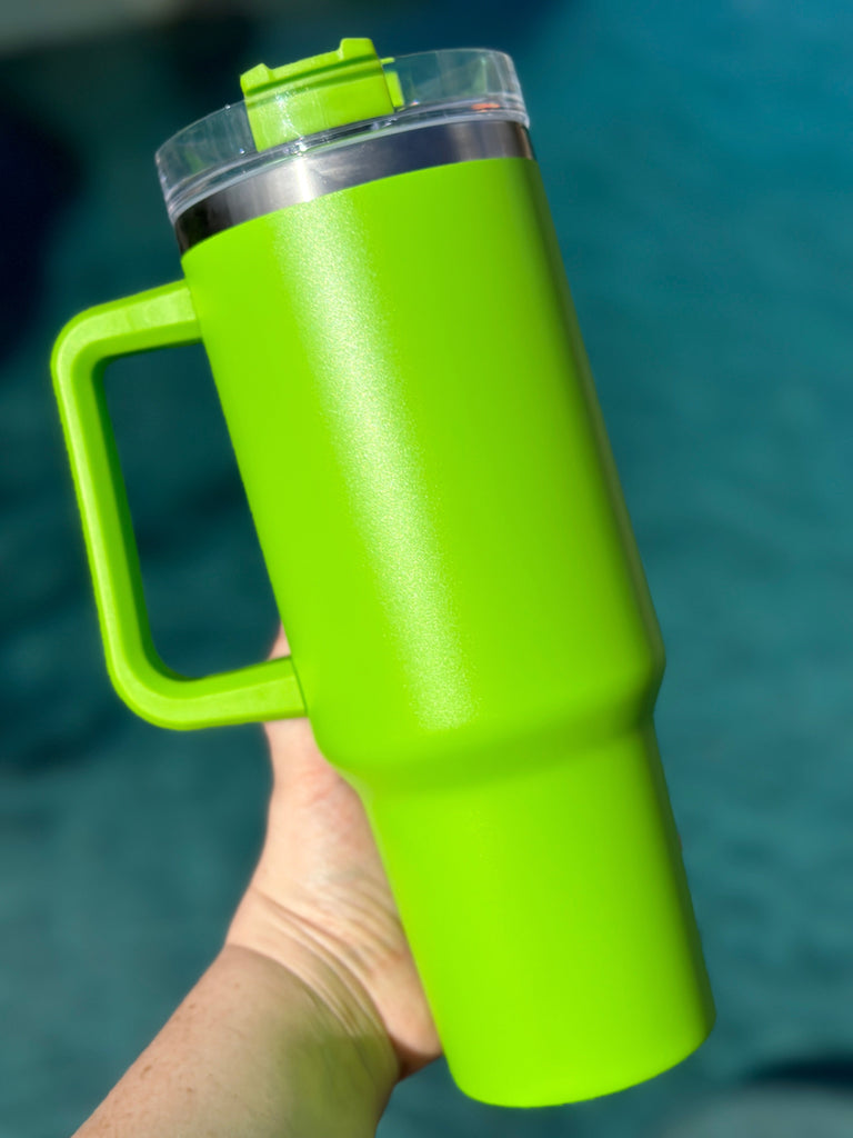 40 oz Double Walled Screw Top Matte Tumbler - Sayers & Co.