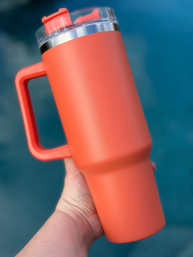 40 oz Double Walled Screw Top Matte Tumbler - Sayers & Co.