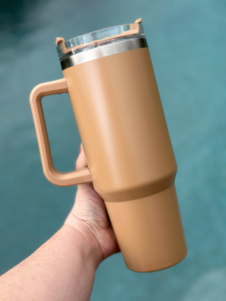 40 oz Double Walled Screw Top Matte Tumbler - Sayers & Co.