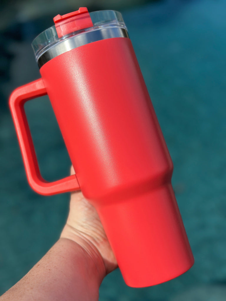 40 oz Double Walled Screw Top Matte Tumbler - Sayers & Co.