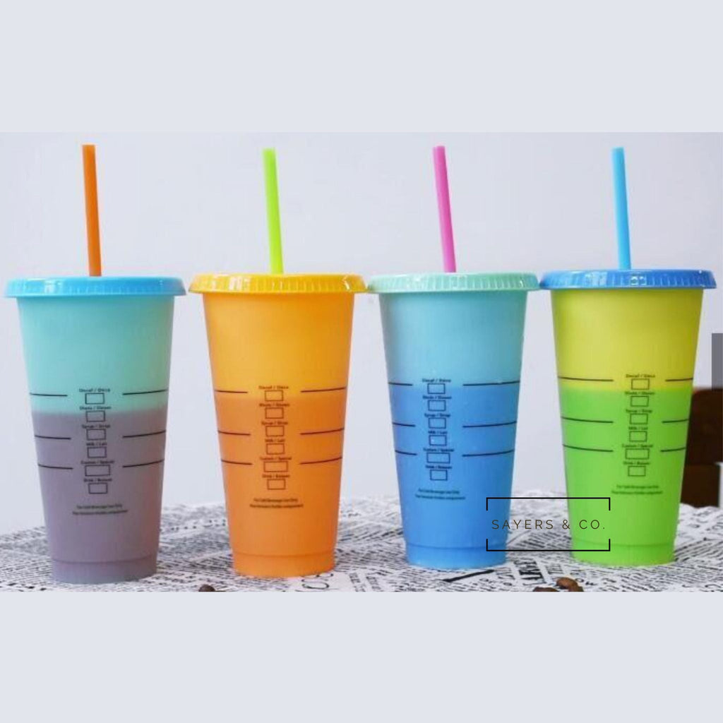 24oz Blank Color Changing Cold Cups