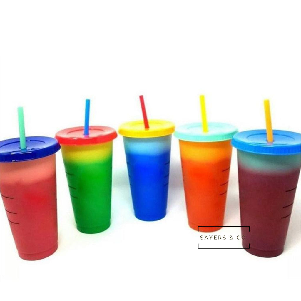 24oz Blank Color Changing Cold Cups