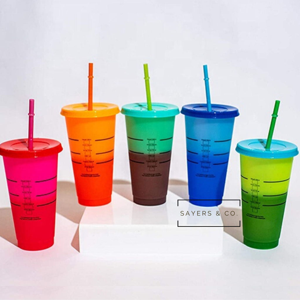 24oz Blank Color Changing Cold Cups