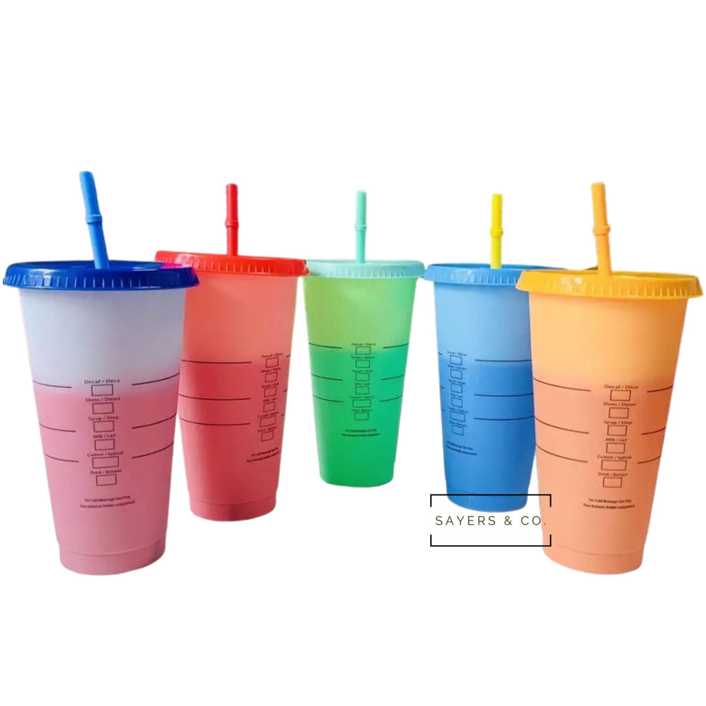 24oz Blank Color Changing Cold Cups
