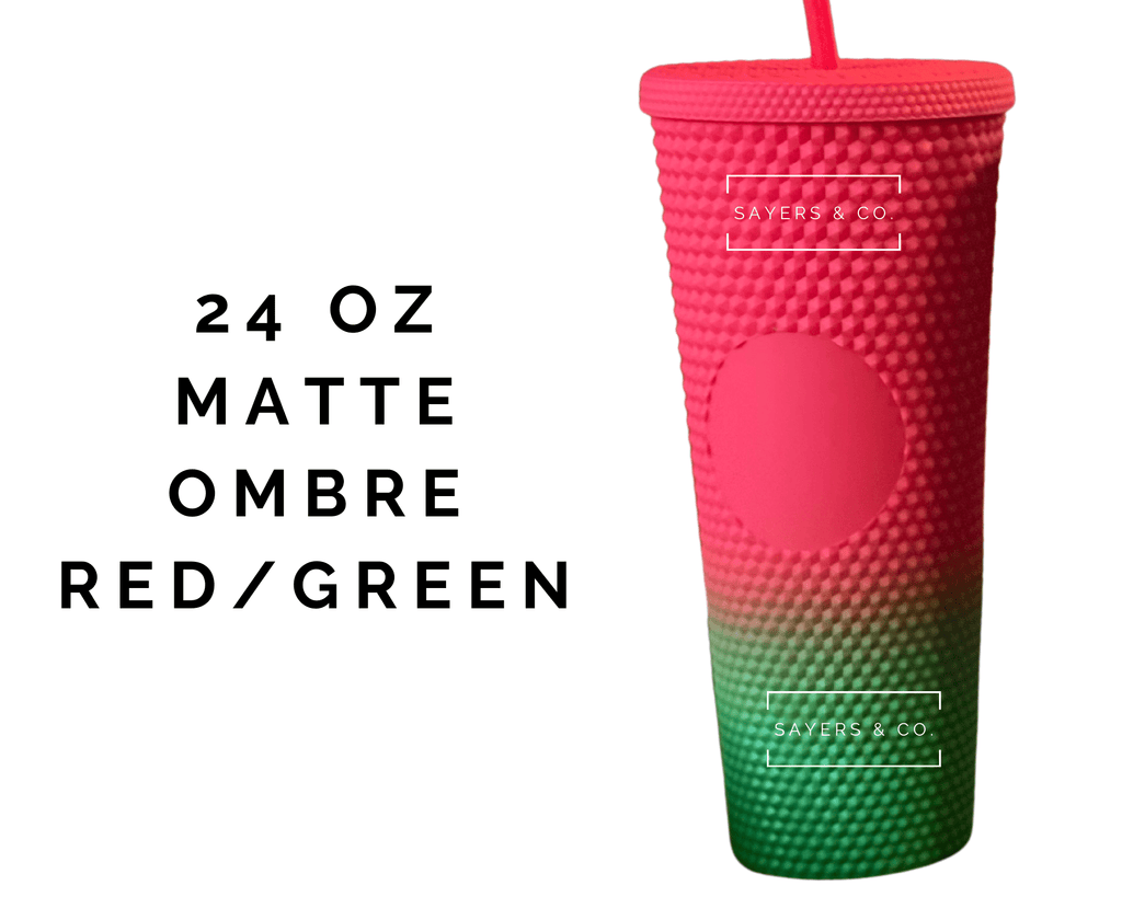 Custom Merry Mini Studded 24oz Double Walled Tumbler