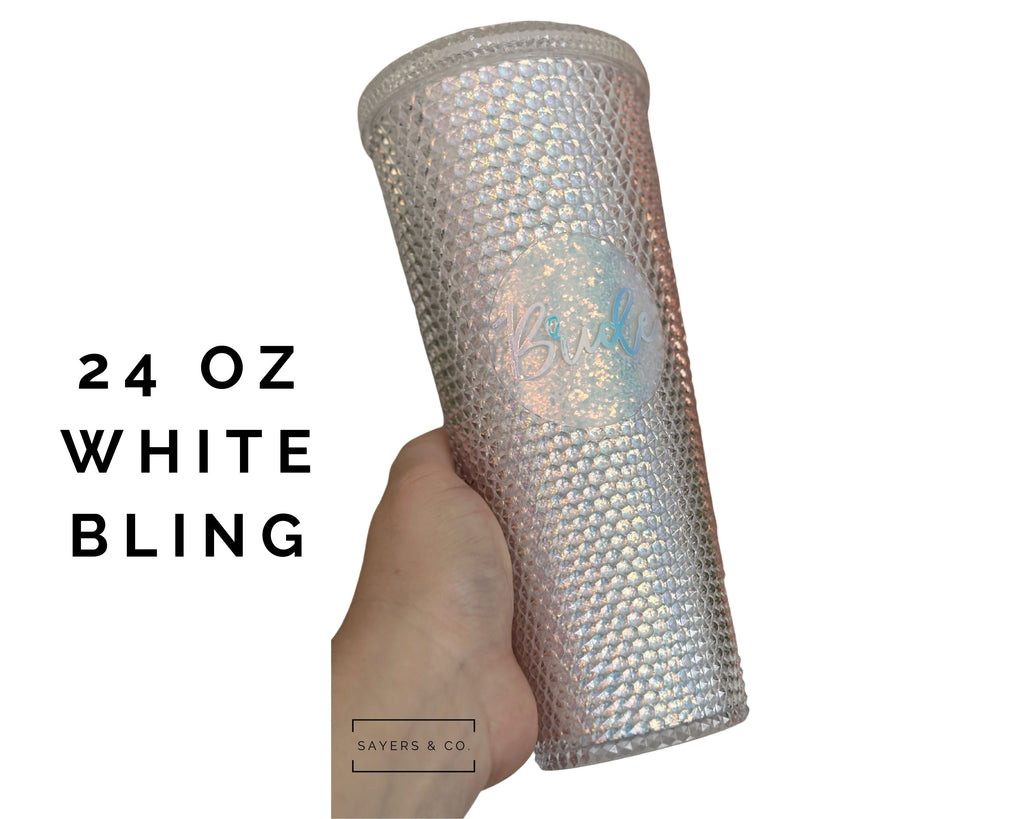Custom Merry Mini Studded 24oz Double Walled Tumbler - Sayers & Co.