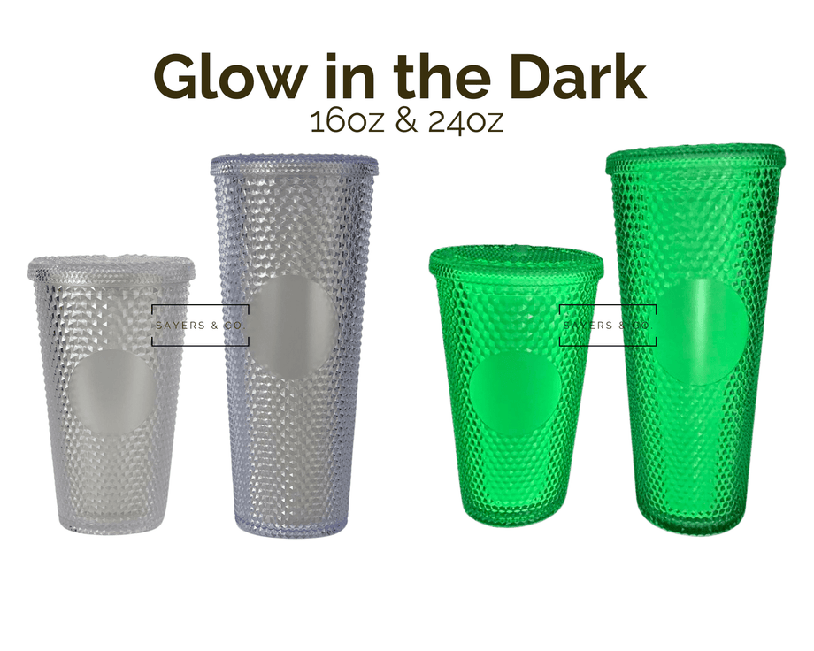 X-Lrg Glow-In-Dark Plastic Cups Imprint