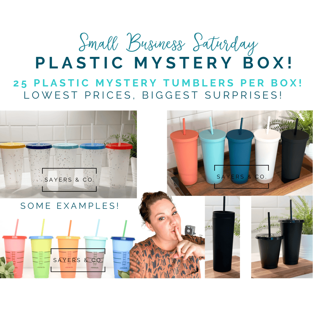 Plastic Mystery Box | Sayers & Co.