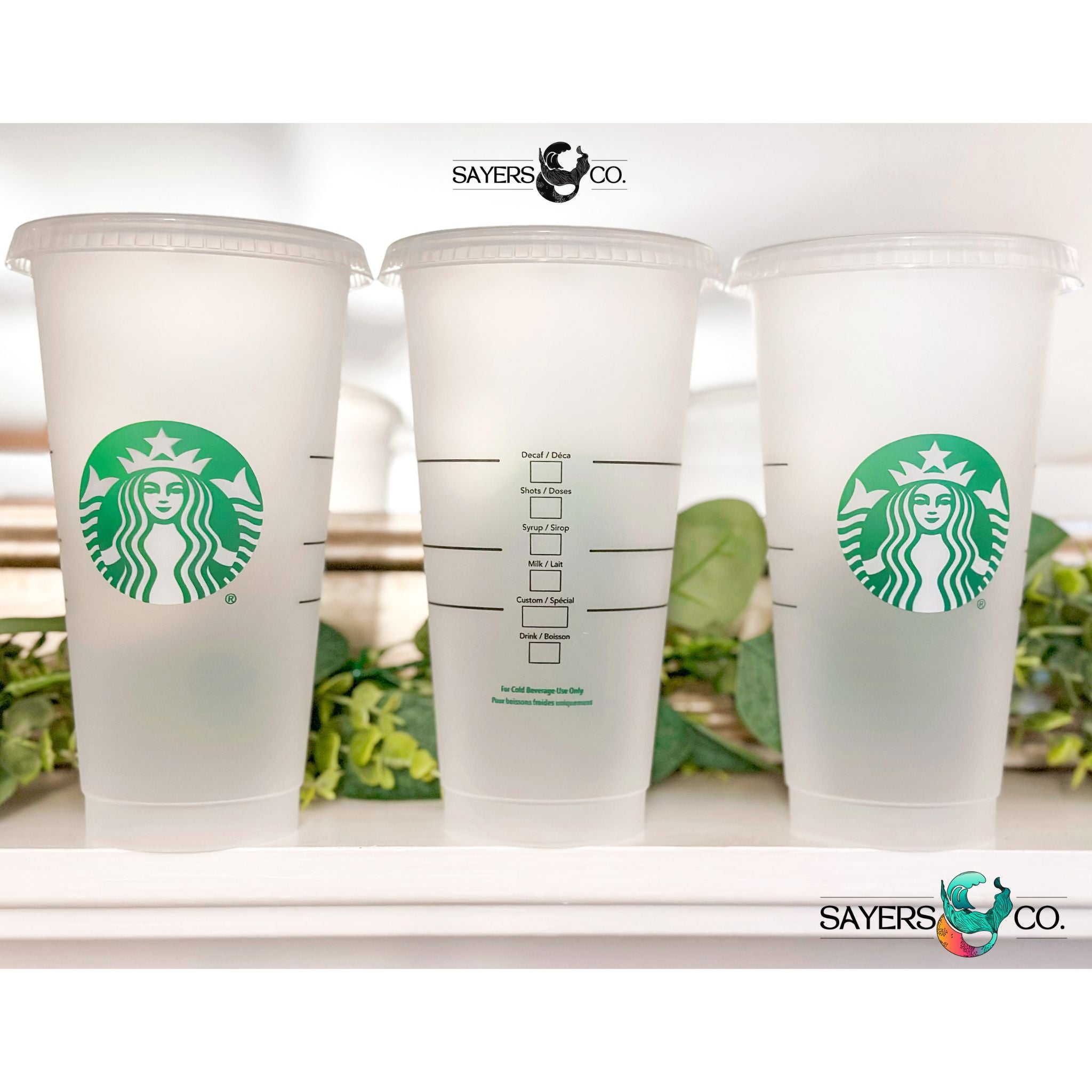 Starbucks Custom Reusable Cold Cup, Inspired, 24oz.