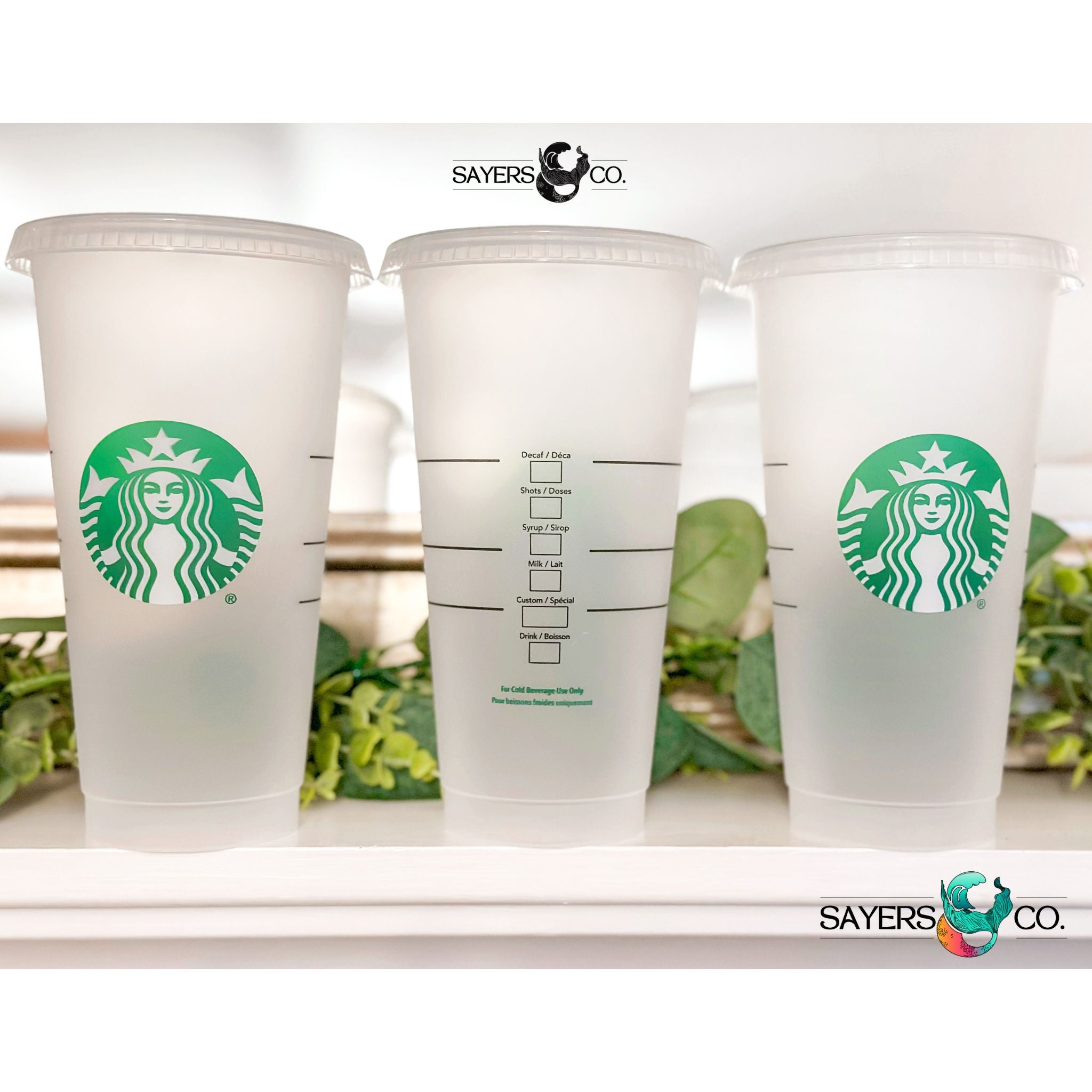 Retro Flower Cold Cup Tumbler Flower Starbucks Cold Cup 