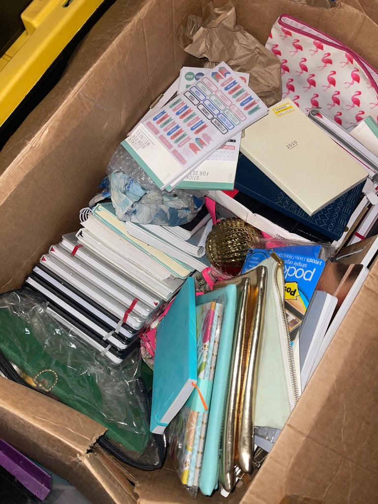 Custom mystery planner stationary notebook box - Sayers & Co.